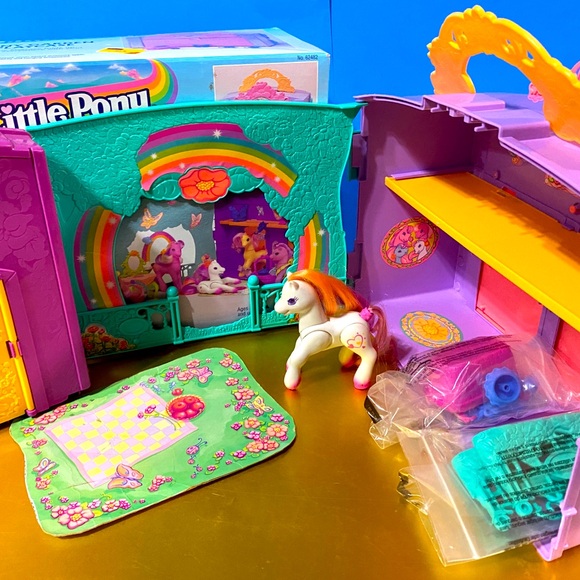 MY LITTLE PONY G2 VTG 1997 GARDEN PLAYCASE w/ACCESSORIES & IVY ORIGINAL … - Picture 3 of 16